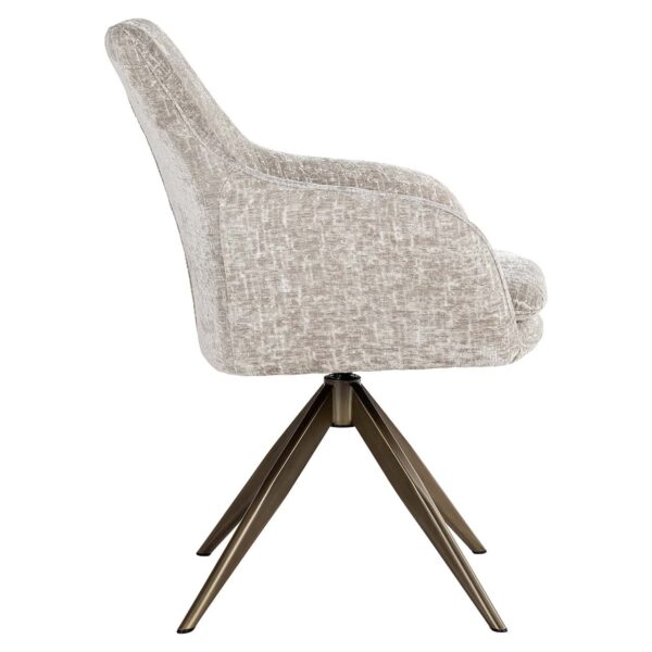 Swivel chair Lisonne pearl island (Island pearl 106)