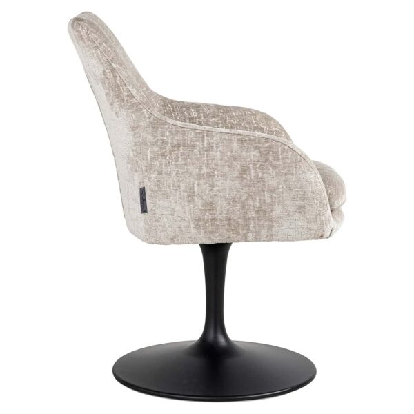 Swivel chair Marlon pearl island (Island pearl 106)