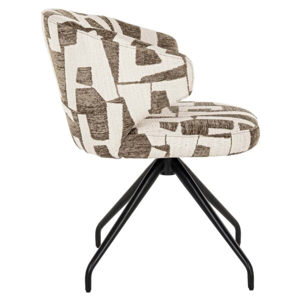 Swivel chair Milly moss graffic (Moss graffic)