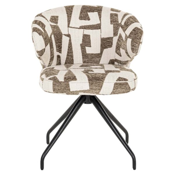 Swivel chair Milly moss graffic (Moss graffic)