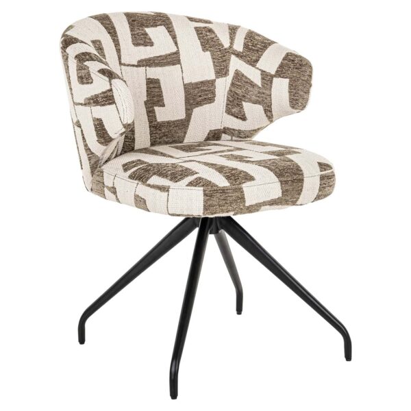 Swivel chair Milly moss graffic (Moss graffic)