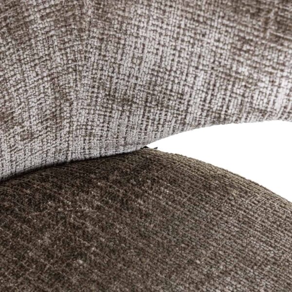 Swivel chair Milly stone chenille (Niagara 104 Stone Chenille)