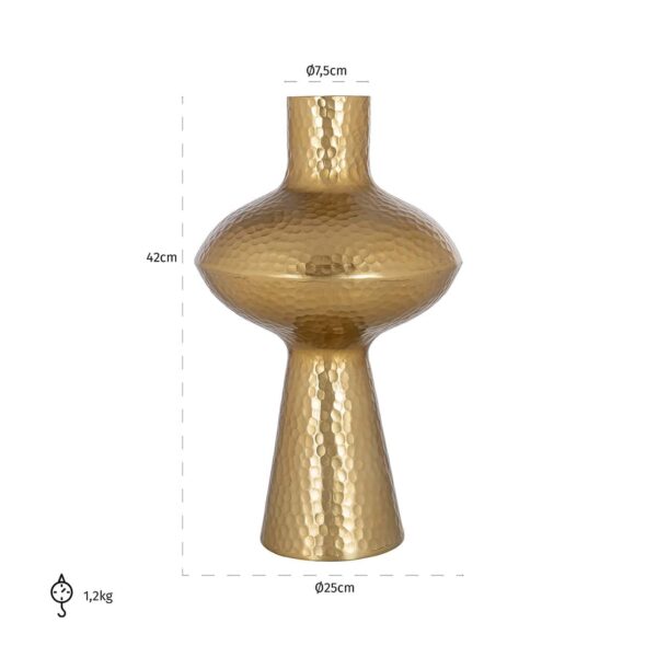 Vase Caitlyn big (Gold)