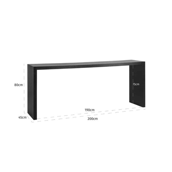 Console Oakura  (Black)
