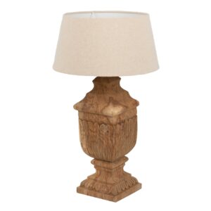 Lampara Sobremesa Madera Sankara 57x66x76cm