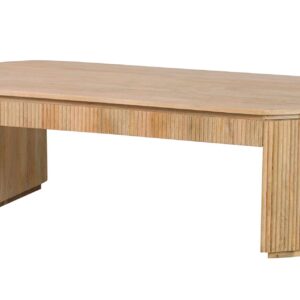 Mesa Centro Madera Mango Marrón Myra 140x70x45 Cm