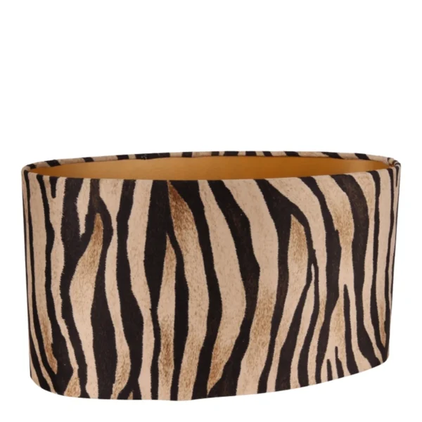 Pantalla Ovalada cebra 40 cm