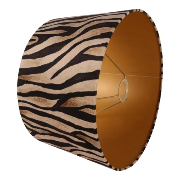 Pantalla redonda cebra 40 cm 1