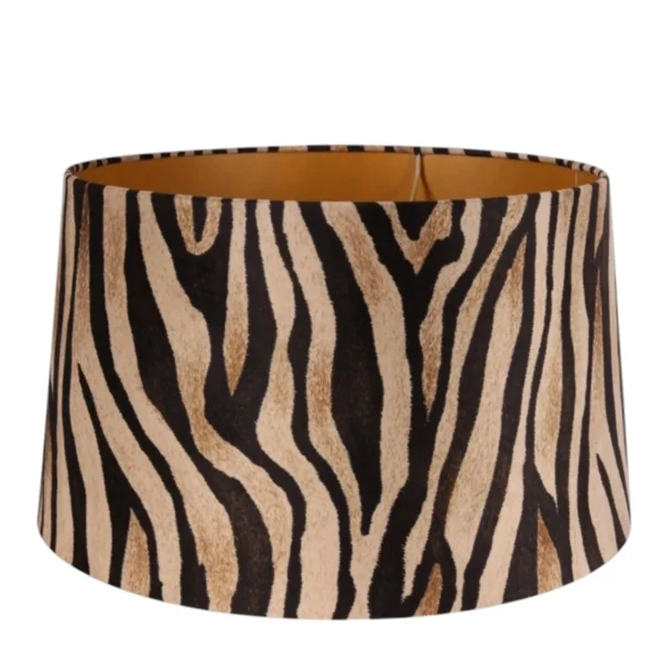 Pantalla redonda cebra 40 cm