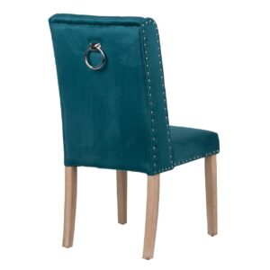 Silla Capi Capitoné azul 1