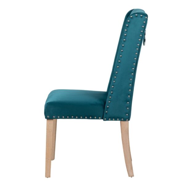 Silla Capi Capitoné azul 2