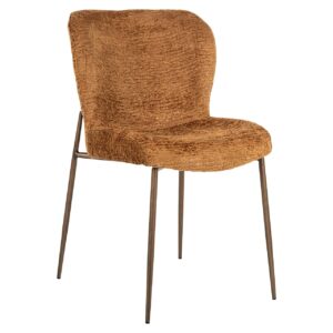 Chair Odarby cognac fusion (set of 2) (Fusion cognac 28)