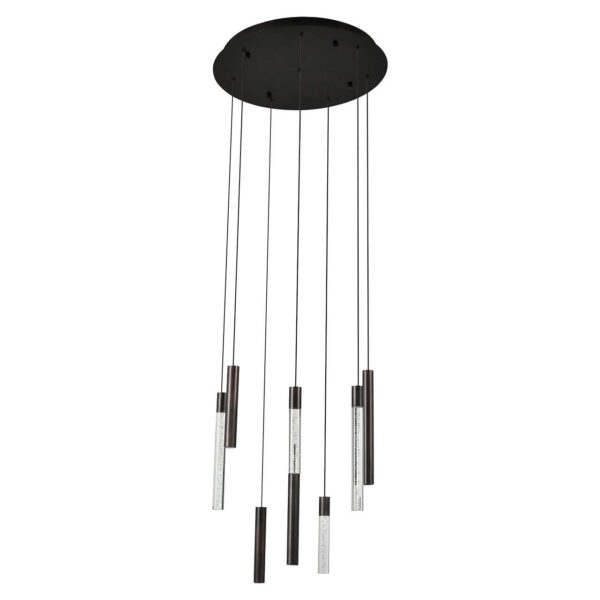 Chandelier Oxley 8 lamps (Bronze)