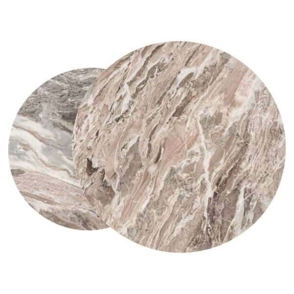 Coffee table Fairfax set of 2 (Stone)