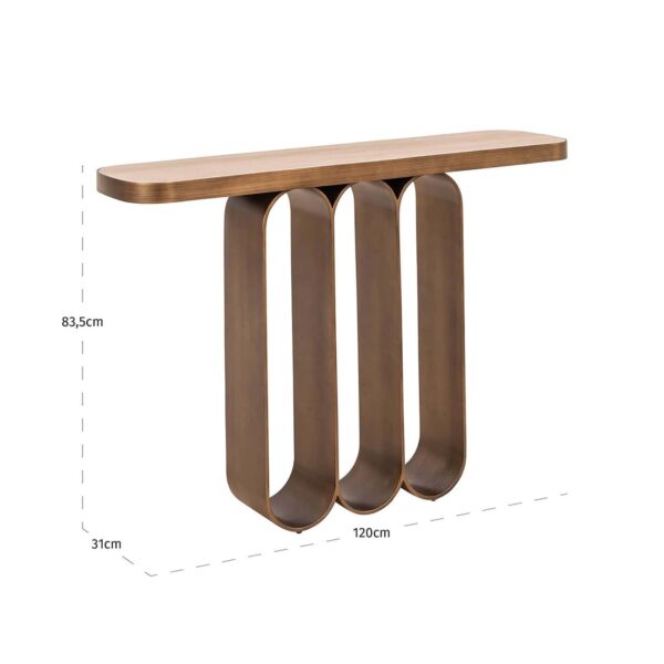 Console Locarno (Brushed Gold)