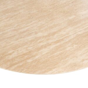 Dining table Montgommery 130Ø (Beige)