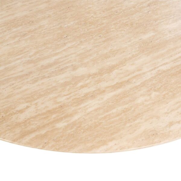 Dining table Montgommery 130Ø (Beige)