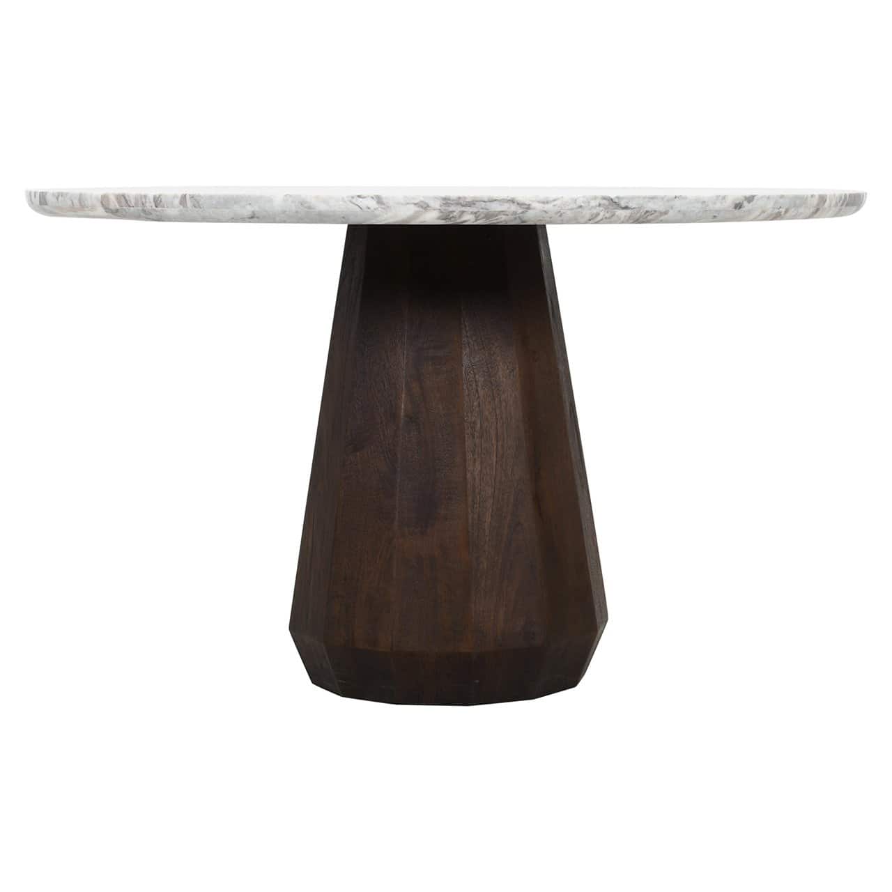 Dining table Oberoy 130Ø (Brown)