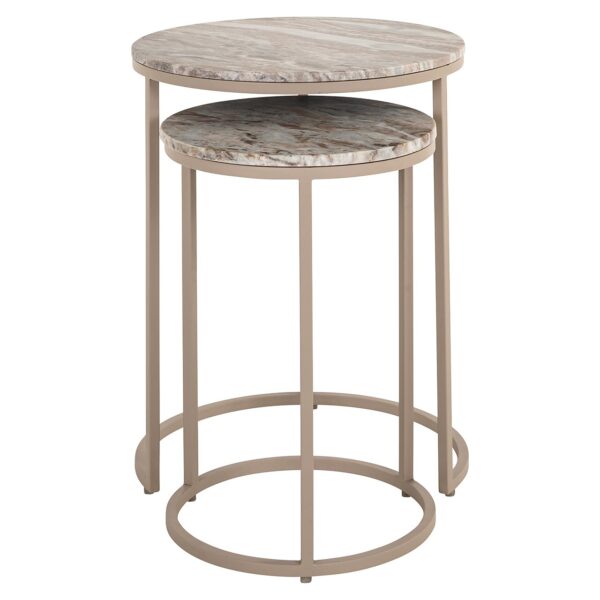 End table Fairfax set of 2 (Stone)