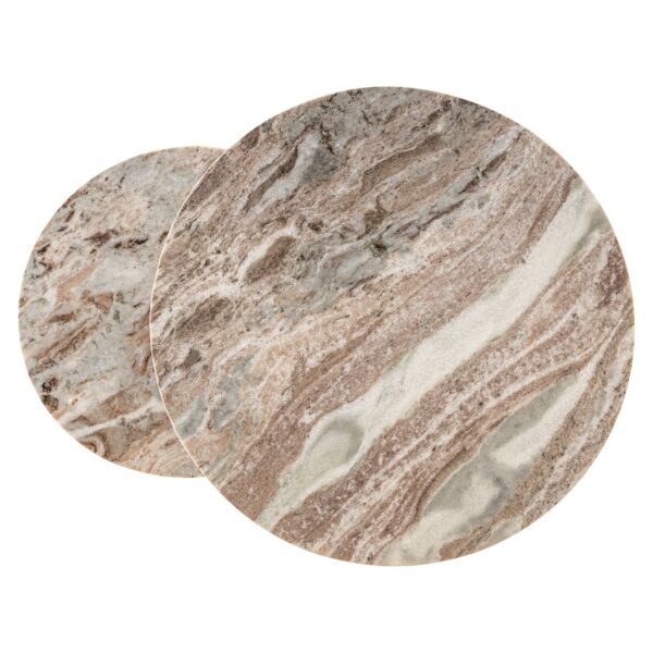 End table Fairfax set of 2 (Stone)