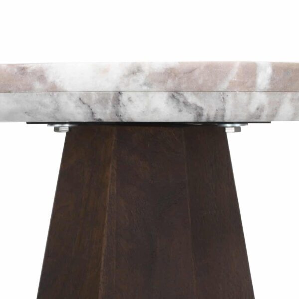 End table Oberoy 45Ø (Brown)