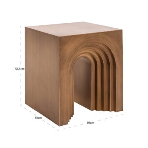 End table Vevey (Brushed Gold)