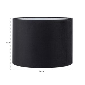 Lampshade Jaylinn 40Ø black (Black)