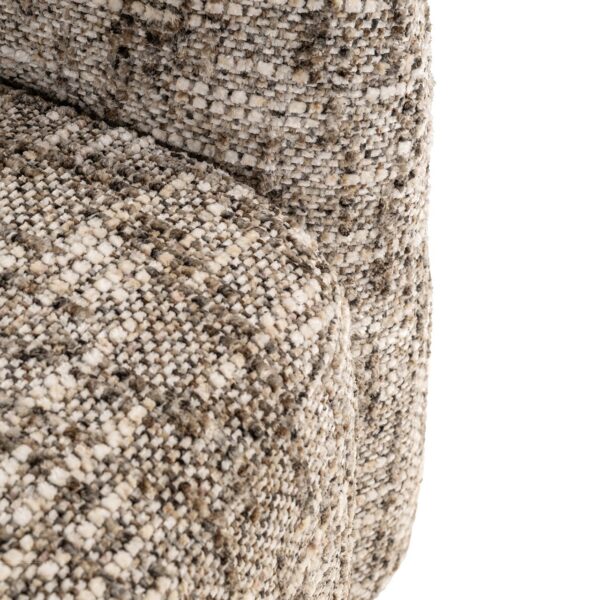 Lounge chair Tuscany brown omara (Brown omara)