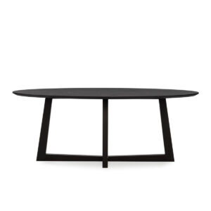 Mesa Comedor 200x100x75 Madera -- Negro