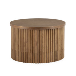 Mesa de Centro 80x80x50 Madera de Cedro -- Natural