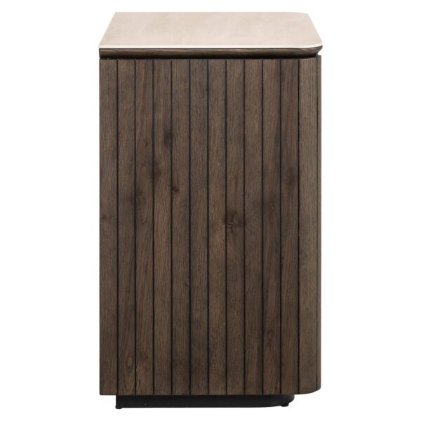 Nightstand Ritz 3-drawers (Brown)