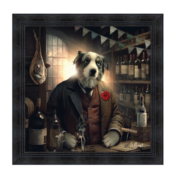 Perro catador de vinos