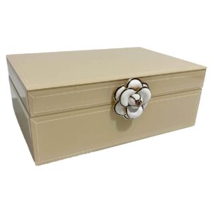 Storage box Abbey big (Ivory)