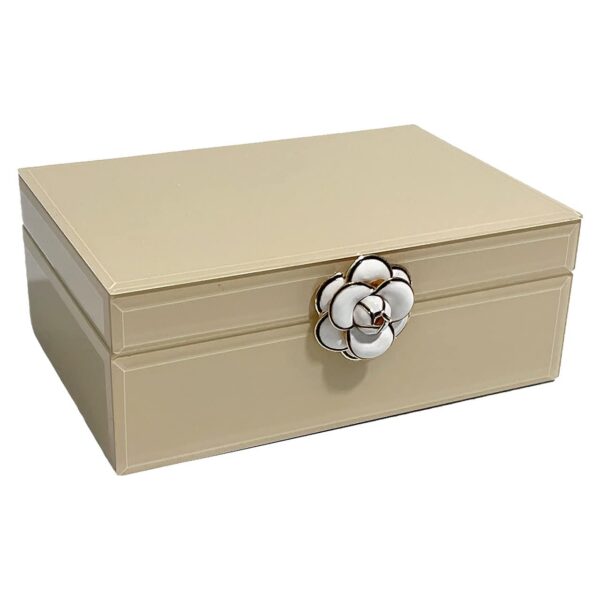 Storage box Abbey small (Ivory)