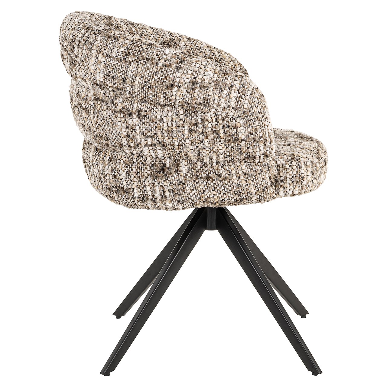 Swivel chair Serenity brown omara fire retardant (Brown omara)