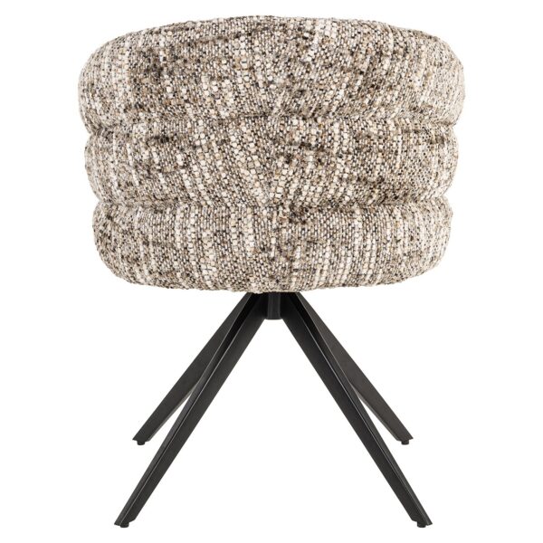 Swivel chair Serenity brown omara fire retardant (Brown omara)