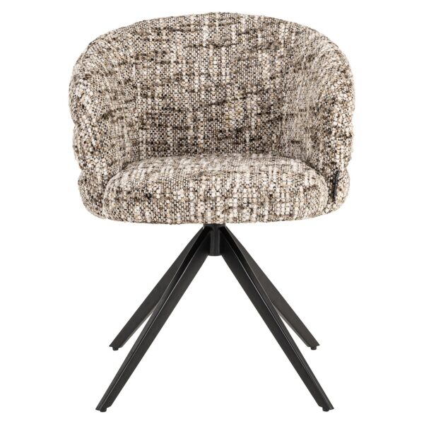 Swivel chair Serenity brown omara fire retardant (Brown omara)