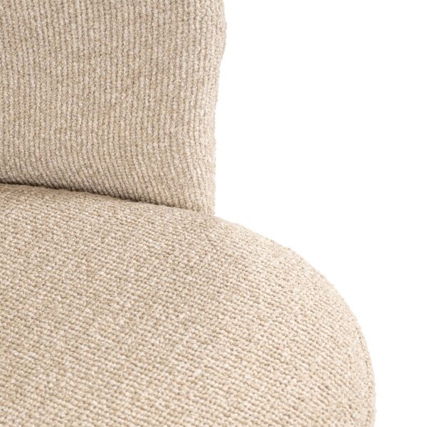 Swivel chair Zendaya biscotti fire retardant (Biscotti)