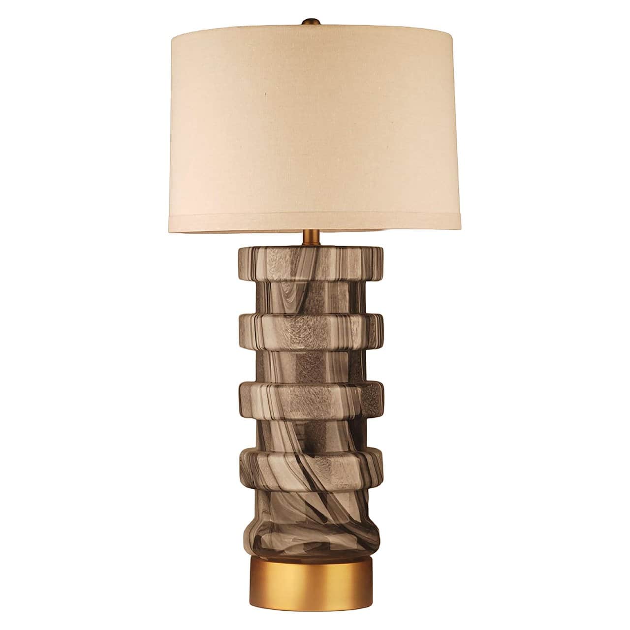 Table lamp Jaylee (Black/white)