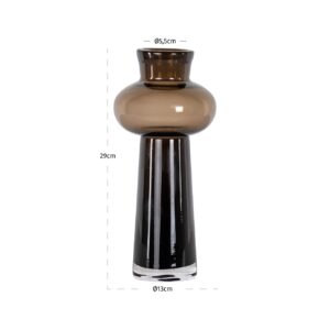 Vase Jamey small (Brown)