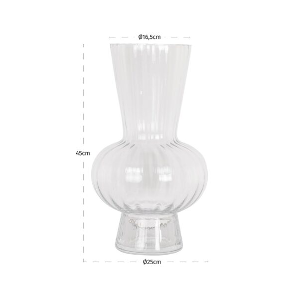 Vase Kyan (Clear transparent)