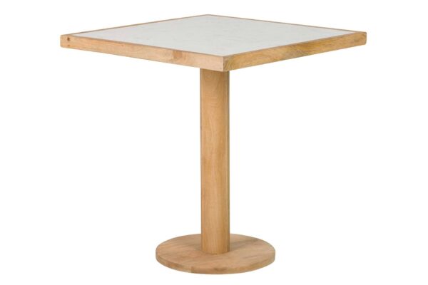 Mesa Comedor Madera Mango Mármol