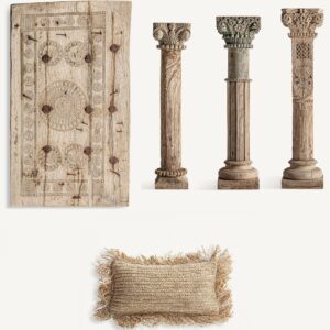 Lote Panel, columna, cojín