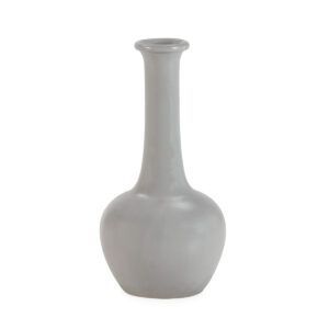 Jarrón 27x27x51 Terracota -- Gris