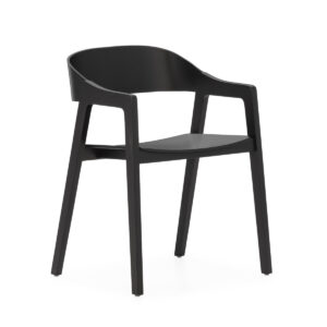 Silla 59x47x77 Madera de Haya -- Negro