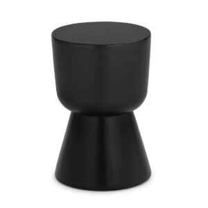 Taburete 30x30x45 Madera de Suar -- Negro