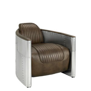 TOMCAT AVIATOR leather armchair