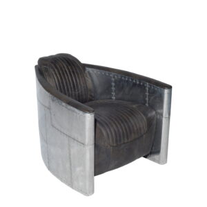 TOMCAT AVIATOR leather armchair