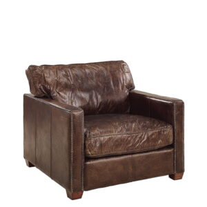 VISCOUNT leather armchair