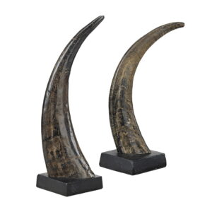 AVORIO CORNO 2-pack horn decorations
